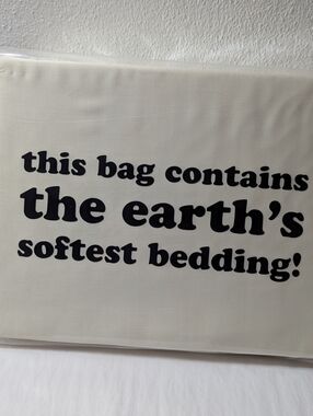 Buffy Eucalyptus Duvet Cover King/cal King Cream 105"L x 90"W NWT